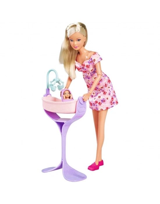 ® Hamile Steffi Karnı Büyüyen Bebek 29 cm SMB-105733680