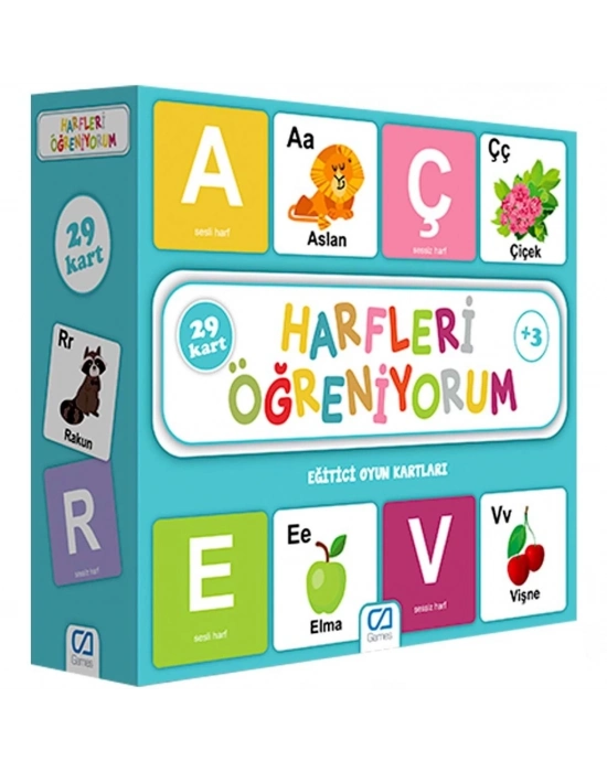 ® Harfleri Öğreniyorum Eğitici Set