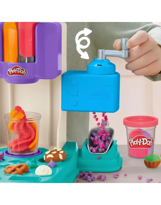 ® Hasbro Play-Doh Gökkuşağı Girdaplı Dondurma Oyun Seti G0028