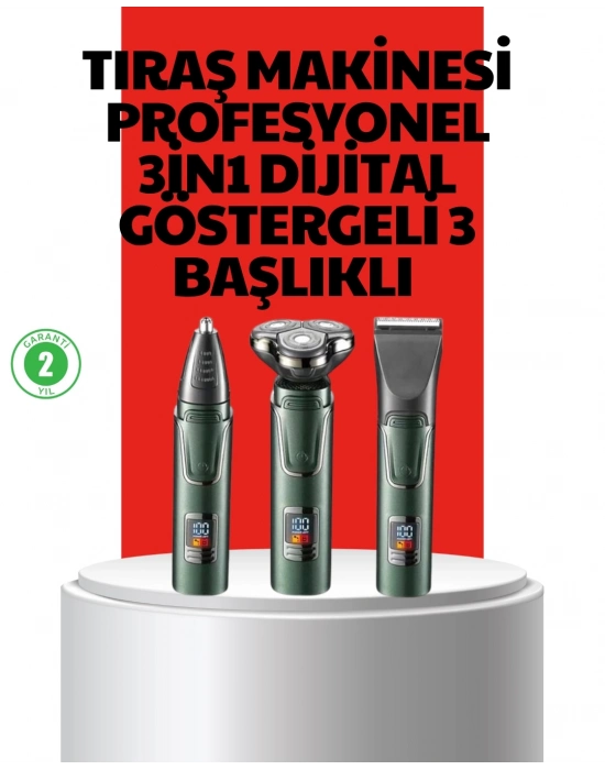 ® Hassas Bölgeler İçin Çok Fonksiyonlu Tıraş Makinesi
