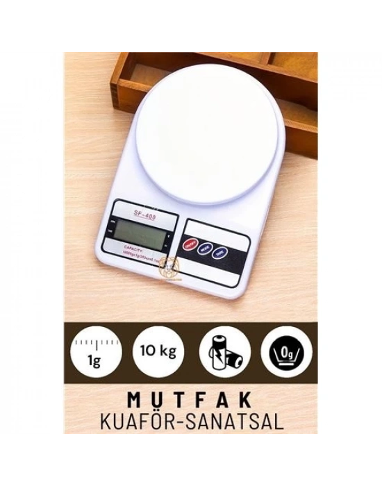 Hassas Mutfak Terazisi Kuaför Terazisi 10 Kg 720704