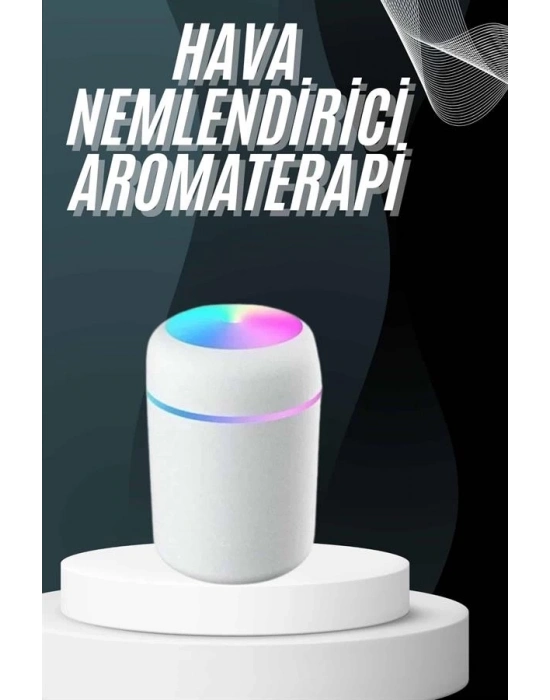 ® Hava Nemlendirici Buhar Makinesi Led Işıklı USB Dekoratif Nemlendirici