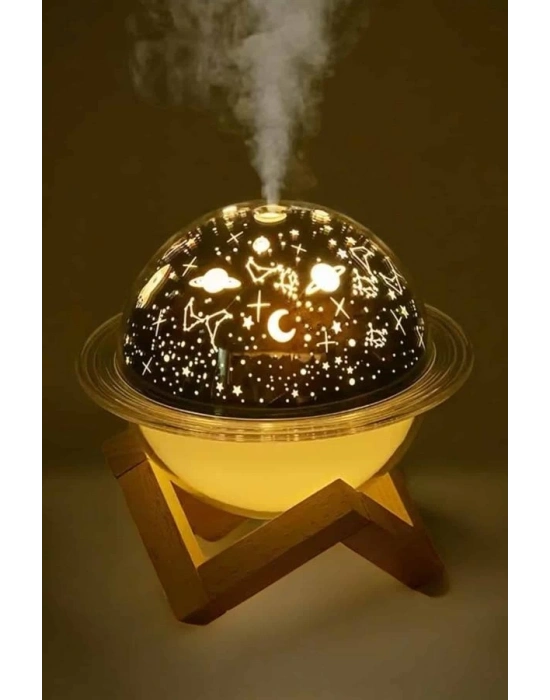 ® Hava Nemlendirici Masa ve Gece Lambası USB Projeksiyon Aromaterapi