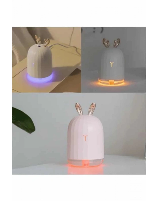 ® Hava Nemlendirici Ultrasonik Aromaterapi Difüzör Tavşan Nemlendirici