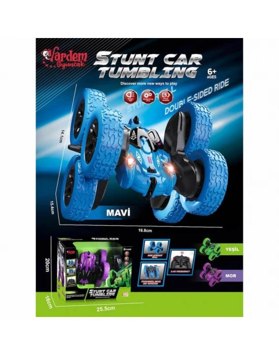 ® HG6-03 Kumandalı Şarjlı 2.4 Ghz 6 Teker Akrobat Araba