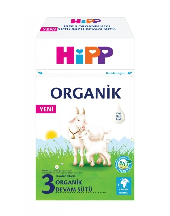 ®   3 Organik Keçisütü Bazlı Bebek Devam Sütü 400 Gr
