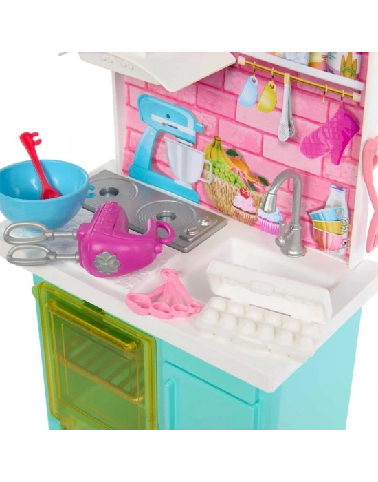 ® HJY94  Brooklyn ve Malibu Pasta Yapıyor Oyun Seti