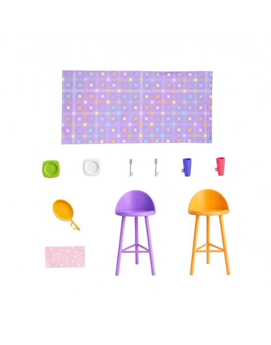 ® HRJ77 nin Yeni Portatif Evi 2024 (Sarı Saçlı Bebek Dahil)