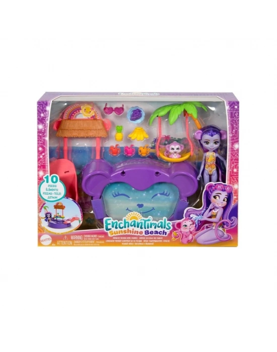 ® HTW73 Enchantimals Eğlenceli Havuz Partisi Oyun Seti
