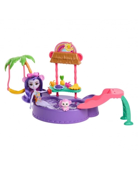 ® HTW73 Enchantimals Eğlenceli Havuz Partisi Oyun Seti