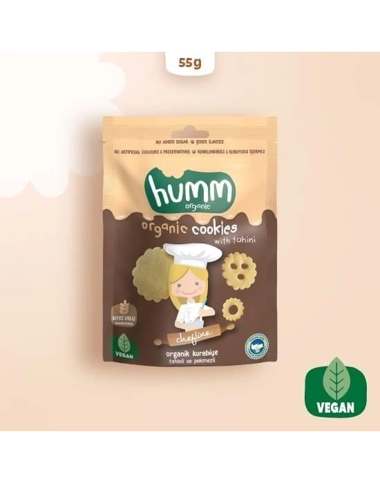 ® Organik Tahinli ve Pekmezli Vegan Kurabiye 55 Gr