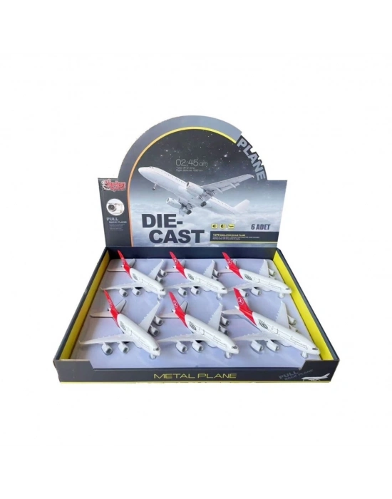 ® HW-A380 CB IŞIKLI-SESLİ METAL YOLCU UÇAĞI