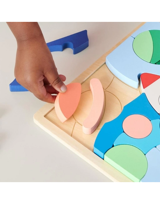 ® HXY42  Ahşap Uzay Yapboz