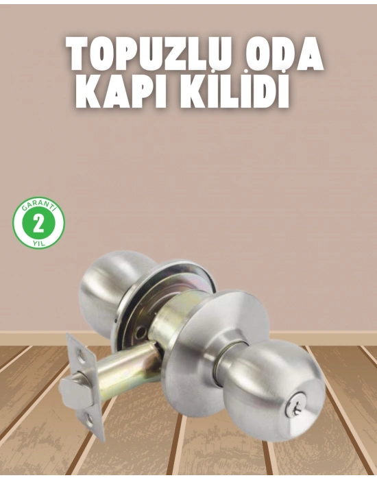 ® İç ve Dış Mekan Uyumlu Giriş Tipi Topuzlu Kilit