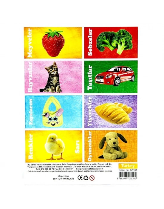 ® İlk 50 Sözcük Eğitici Flash Kart Oyunu