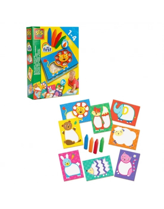 ® İlk Boyama Kalemlerim ve Hayvan Kartları