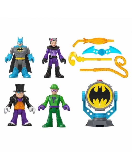 ® Super Friends Bat-Tech Bat-Signal Figür Seti