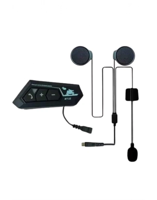 ® Intercom Bluetooth Kask Kulaklık Motosiklet Kulaklık 5.0 Bluetooth