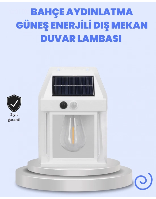 IP65 Su Geçirmez Güneş Paneli Dış Mekan Lamba