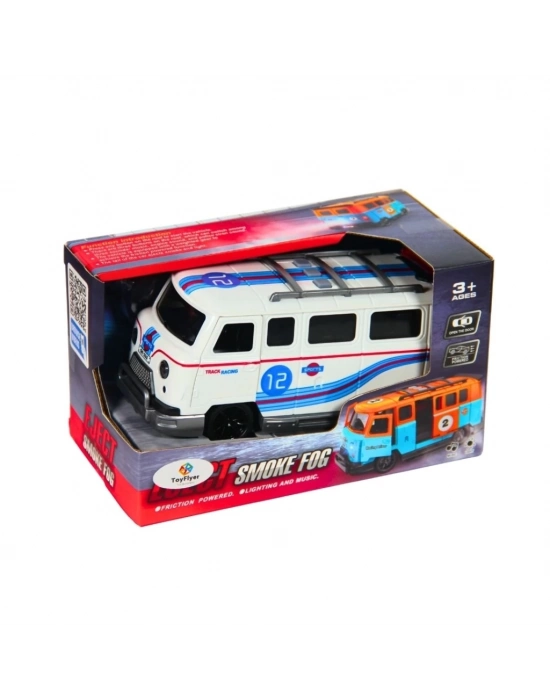 ® Işıklı Sesli Duman Çıkaran Sürtmeli büs LDP-2A