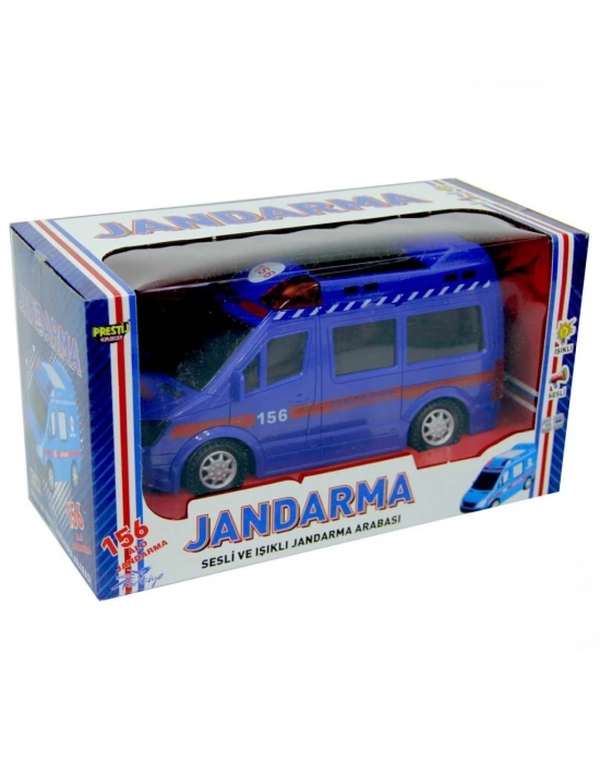 ® Işıklı Sesli Pilli Jandarma Arabası