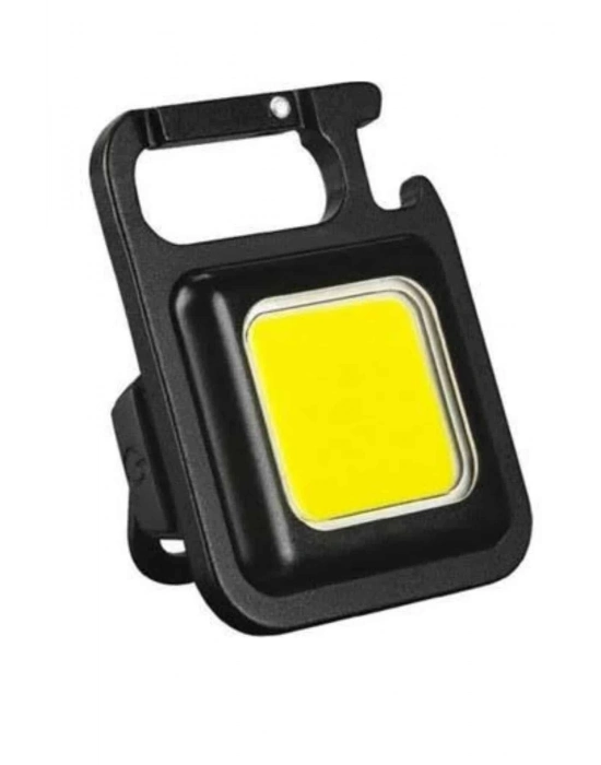 ® Işıldak USB Şarjlı Cep El Feneri Taşınabilir Mini Led Işık Çok Fonksiyonlu