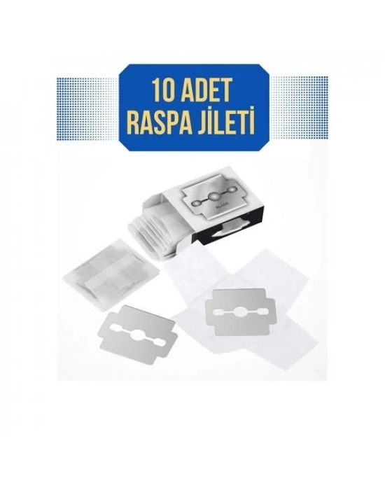 ® Izzy 10 ADET Ayak Taban Nasır Yedek Jileti