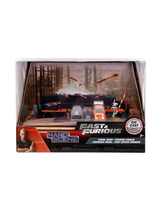 ® Fast & Furious Nano Train Scene Diorama