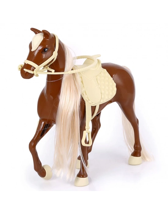 ® Jasmine Atlı Bebek Kahve-Bej