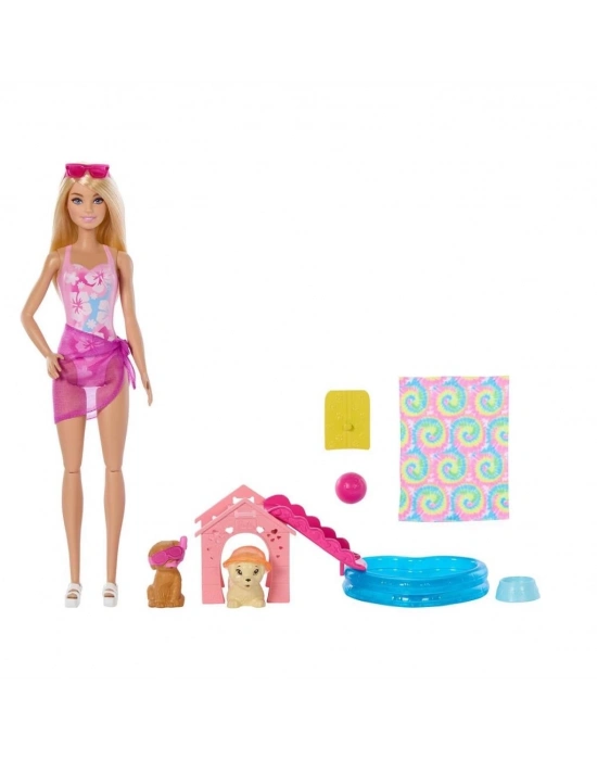 ® JBF35  Köpekçikle Havuz Partisi Oyun Seti