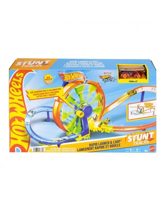 ® JBX65  Hızlı Fırlatma ve Döngü Parkuru Oyun Seti