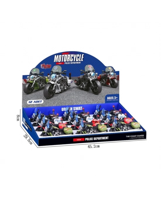 ® JW567-123 SÜRTMELİ GÜVENLİK MOTOSİKLETİ