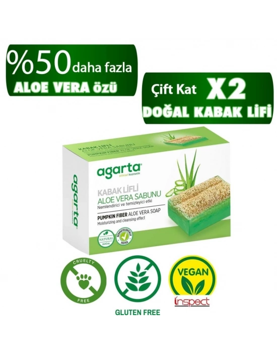 ®   Kabak Lifli Aloe Vera Sabunu 125 Gr
