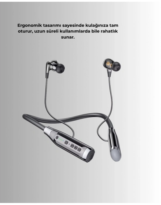 ® Kablosuz Bluetooth Kulaklık – Net Ses Kalitesi, Dokunmatik Tuş, Gürültü Azaltıcı Mikrofon