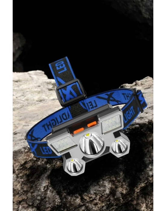 Kafa Lambası Hafif ve Esnek Çift Anahtarlı Far Led Işık