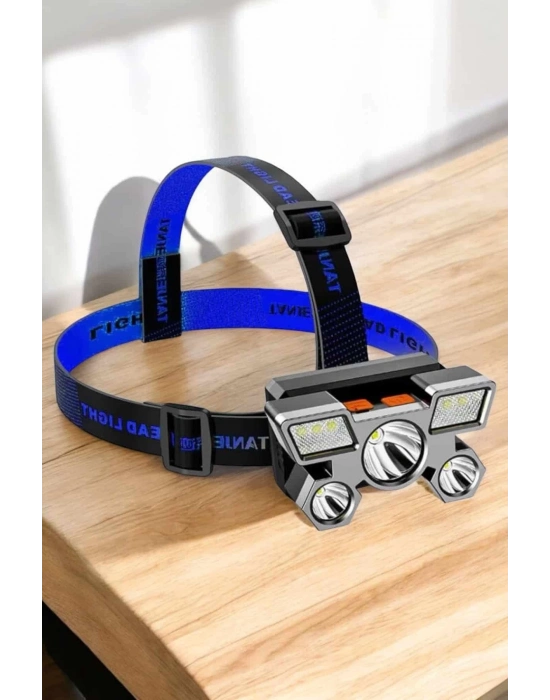 Kafa Lambası Hafif ve Esnek Çift Anahtarlı Far Led Işık