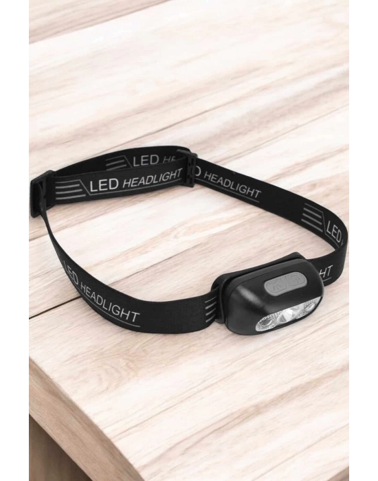 Kafa Lambası Kamp Lambası Led Işık Şarjlı Ayarlanabilir