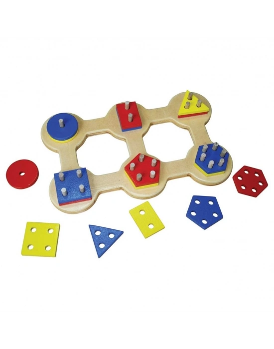 ® KAL-1013 Altılı Geometrik Sök Tak -Chiva