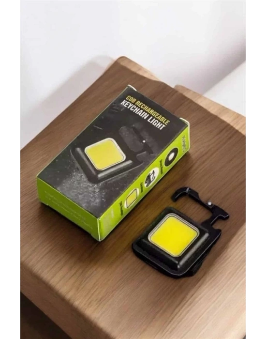 ® Kamp Işığı Çok Fonksiyonlu Taşınabilir Anahtarlık Kapak Açma Manyetik Özelliği