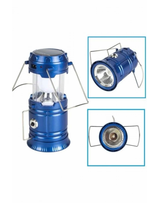 ® Kamp Lambası Güneş Enerjili Led Lamba Işıldak Şarjlı Powerbank Özellikli