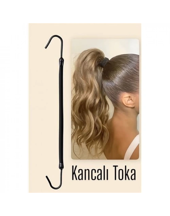 Kancalı At Kuyruğu Lastik Toka 1 ADET 717249