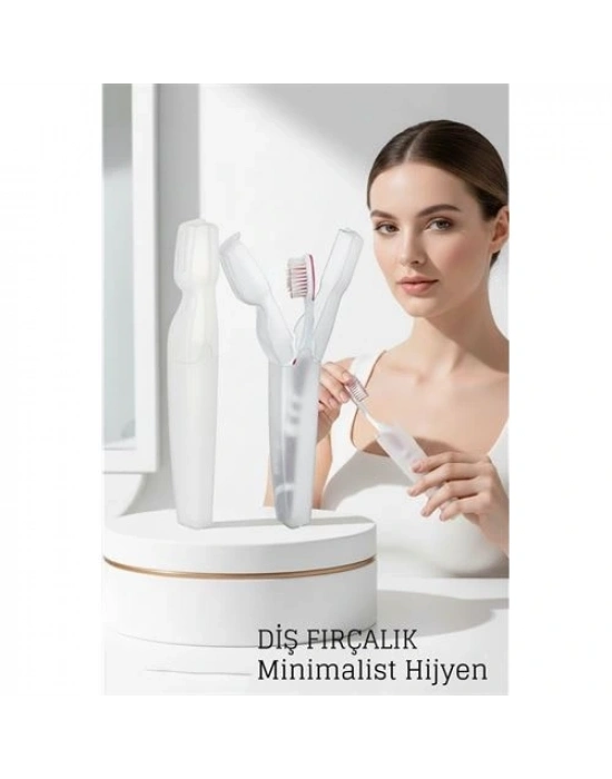 ® Kapaklı Diş Fırçası Kutusu Kapaklı Diş Fırçalık – Hijyenik ve Şık Banyo Düzeni