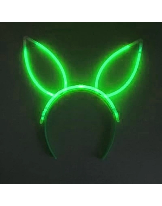 Karanlıkta Yanan Fosforlu Glow Taç 6 Renk 6 Adet