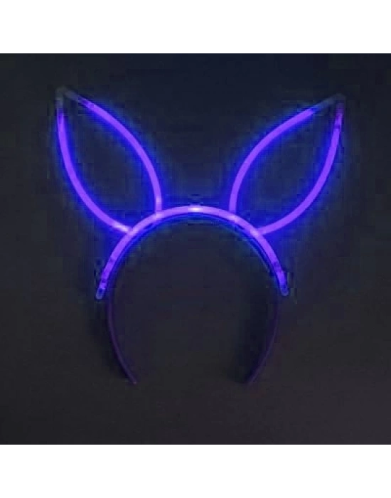 Karanlıkta Yanan Fosforlu Glow Taç 6 Renk 6 Adet
