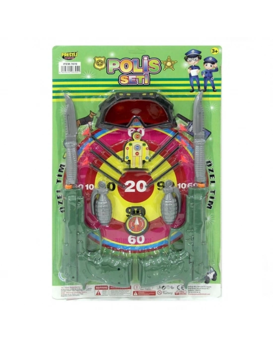 ® Kartela Büyük Kasaturalı Polis Seti