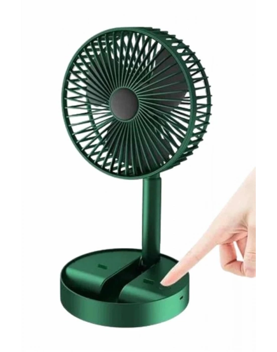 ® Katlanabilir Usb Şarjlı Masaüstü Soğutucu Mini Fan Telefon Tutucu