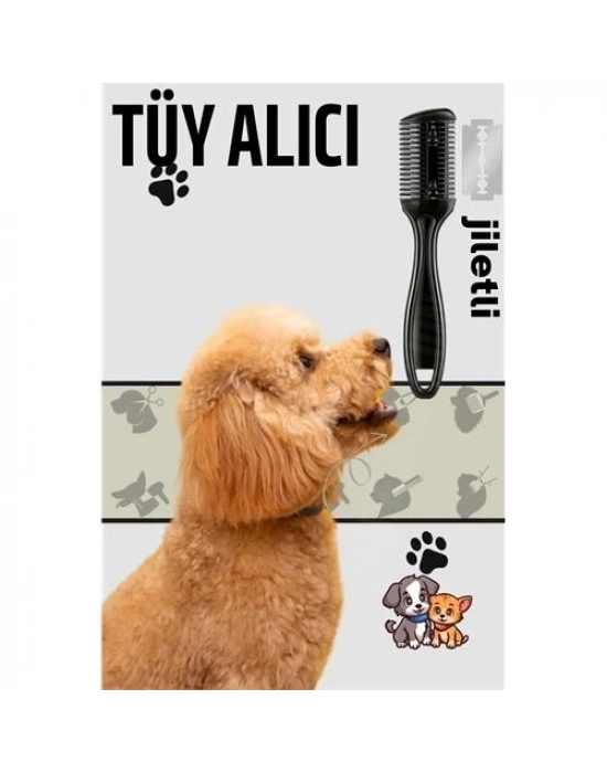® Kedi ve Köpek Jiletli Tüy Alma Tarağı