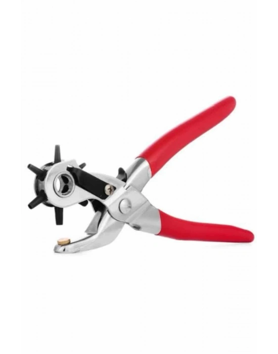 ® Kemer Delme Pensesi 6 Farklı Boyutta Kemer Delici Ev Deri Kemer