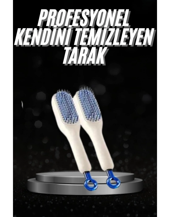 ® Kendi kendini Temizleyebilen Hijyenik Saç Fırçası Anti-Statik Teknolojisi
