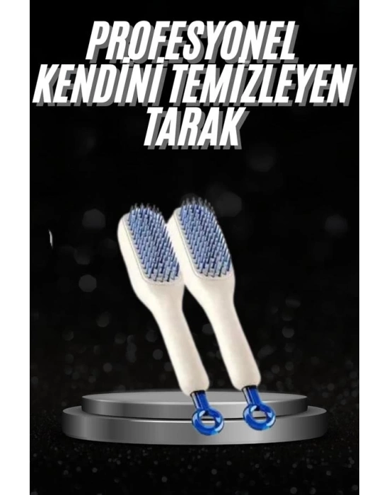 ® Kendi kendini Temizleyebilen Hijyenik Saç Fırçası Anti-Statik Teknolojisi